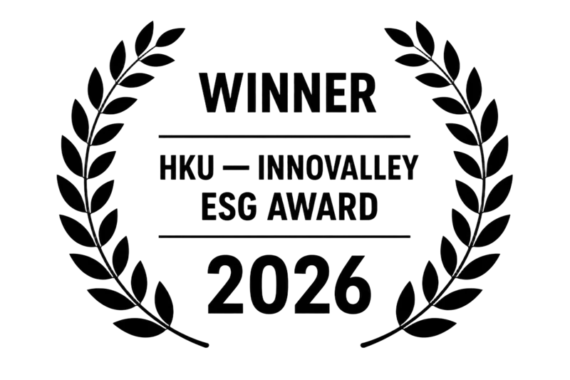 Winner of HKU Innovalley ESG Award 2026