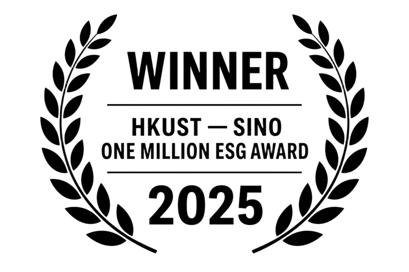 Winner of HKUST Sino One Million ESG Award 2025